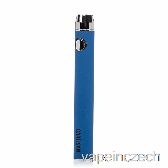 Cartisan Button Vv 900 Dual Charge 510 Battery [micro] Blue Vape Bez Nikotinu